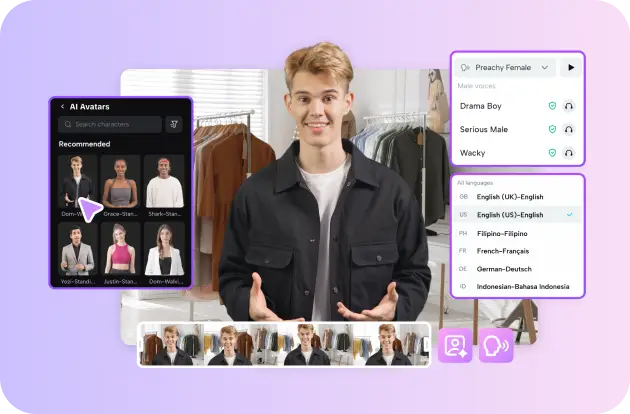 Pippit AI avatars for TikTok Shop product demo videos