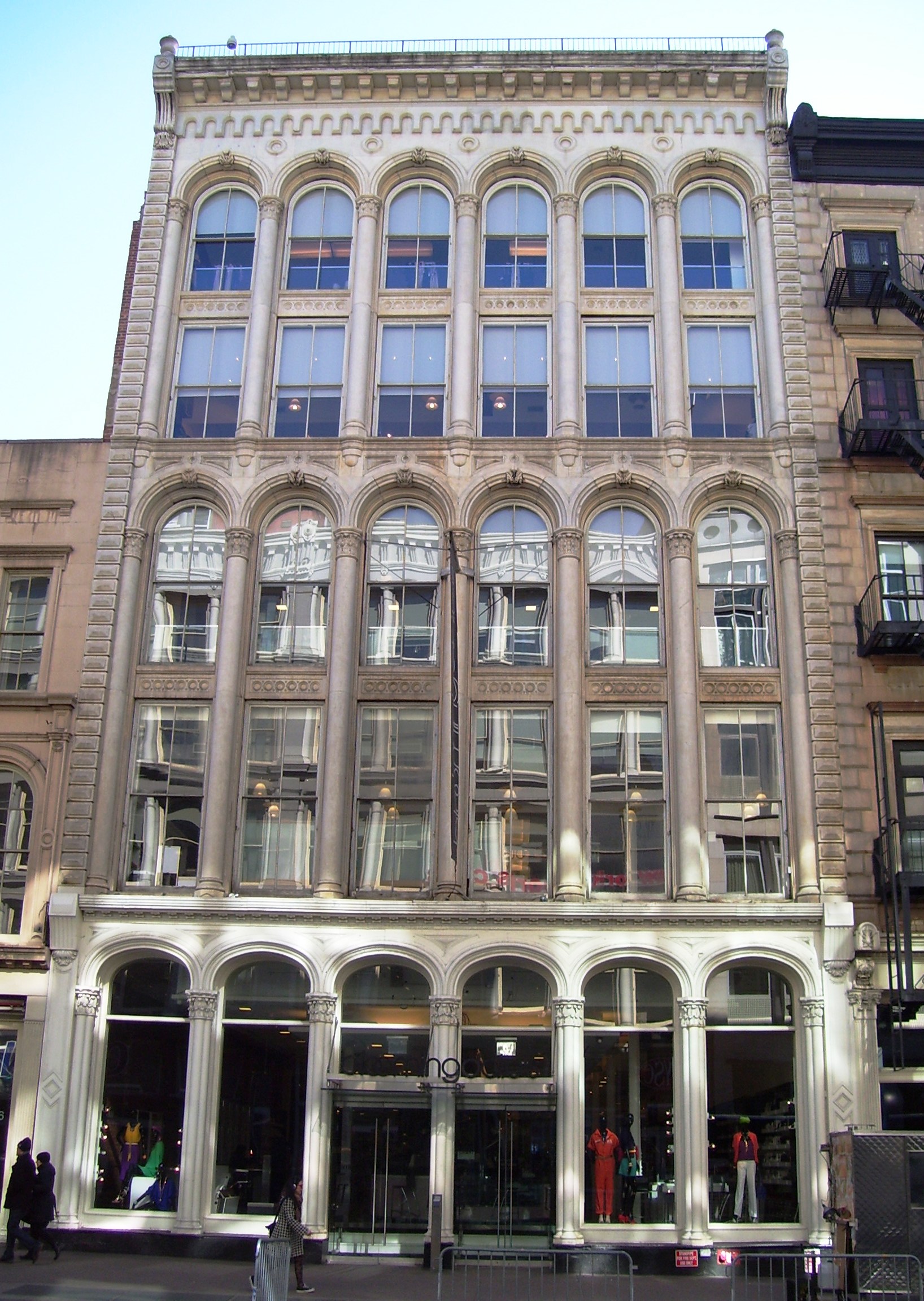 Bloomingdale's SoHo store on Broadway in New York City, the chain's downtown Manhattan location