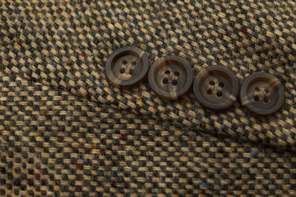 Close-up of a quality jacket, illustrating the outerwear Superdry is known for