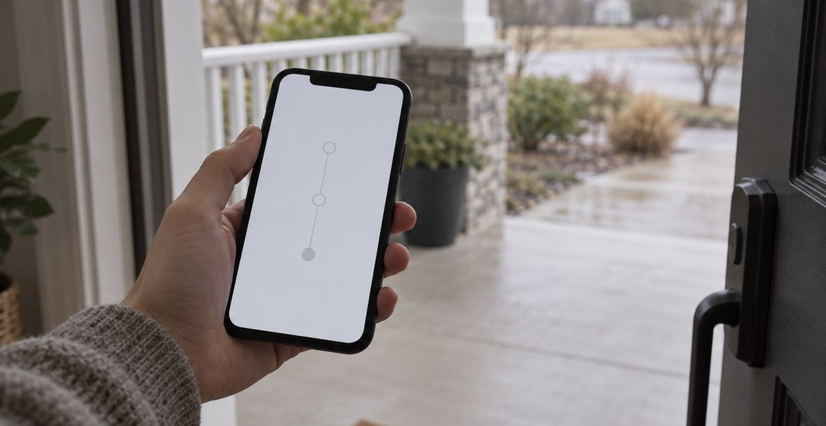 Checking a phone for SHEIN order tracking and proof of delivery